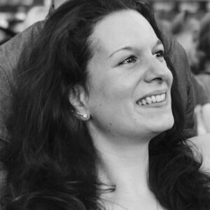 Autorin Aileen Dawe im Portrait